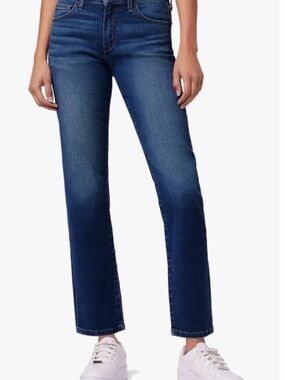 221~ NWT Joe’s Lara Mid Rise Straight Ankle Women’s Blue Jeans Sz 25